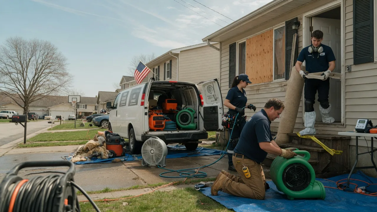 Water Damage Restoration in Dellroy, OH near me